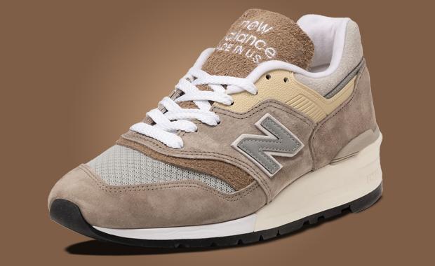 The New Balance 997 Made in USA Light Mushroom Mirage Grey Releases Spring 2025