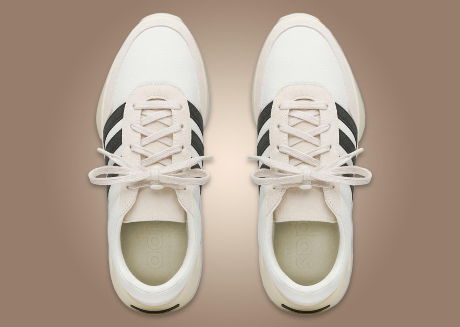 Fear Of God Athletics x adidas Los Angeles Runner Cream White Top Up