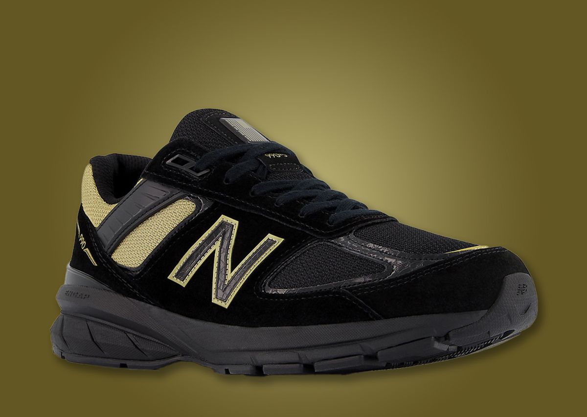 New balance 990v5 black history Clearance