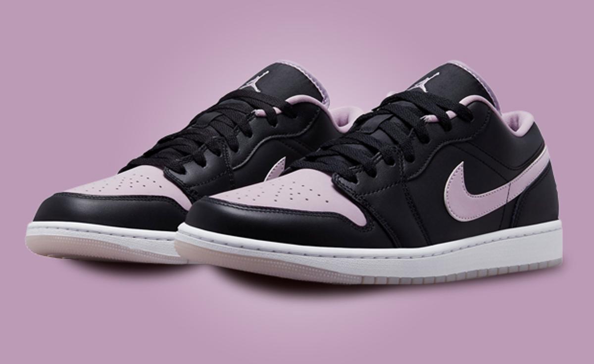 The Air Jordan 1 Low SE Gets Decorated In Iced Lilac