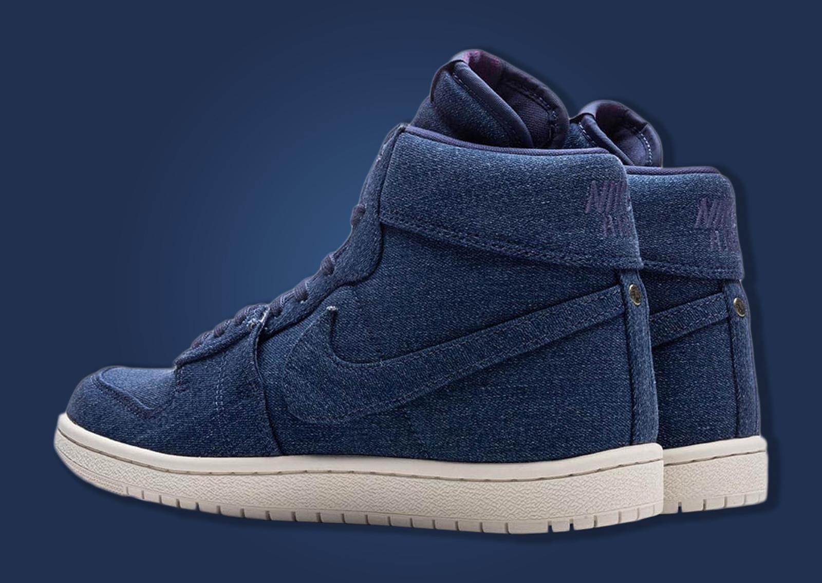 Jordan Air Ship PE SP Denim (W) Heel