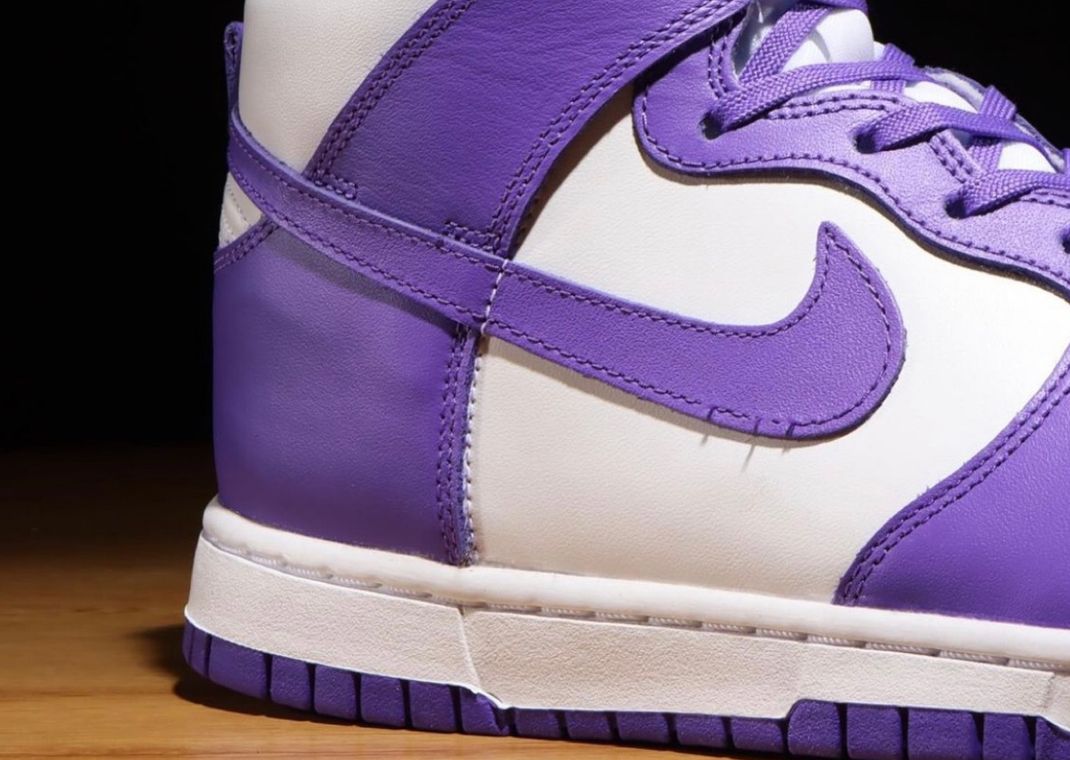 Championship Purple Comes To This Nike Dunk High