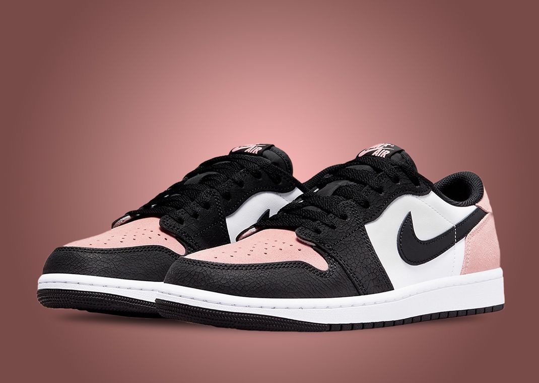 Bleached Coral Accents The Air Jordan 1 Low