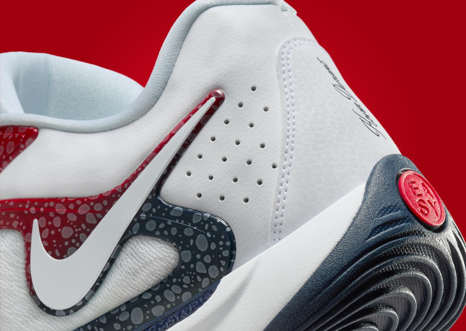 Nike KD 17 USA Heel Detail