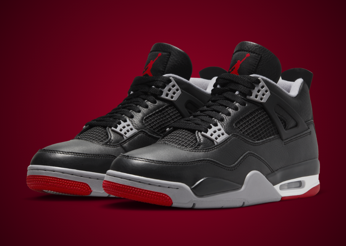 Jordan bred 4 size 10 best sale