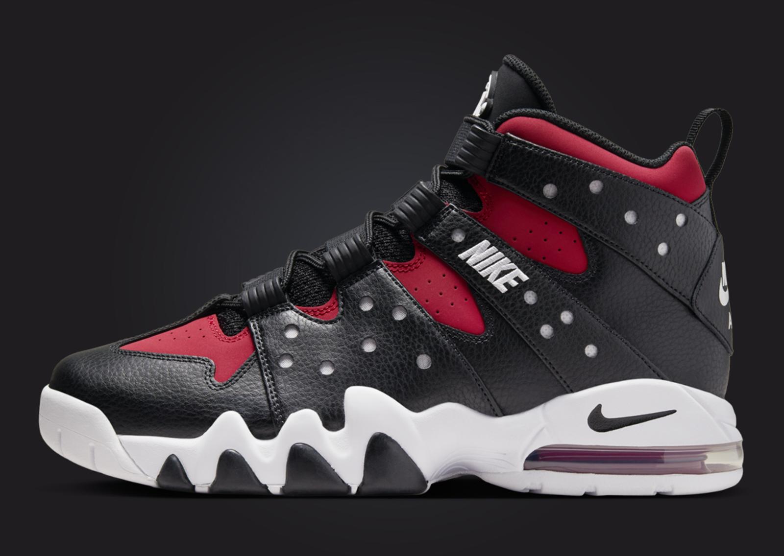 Nike Air Max 2 CB 94 Black Gym Red Lateral