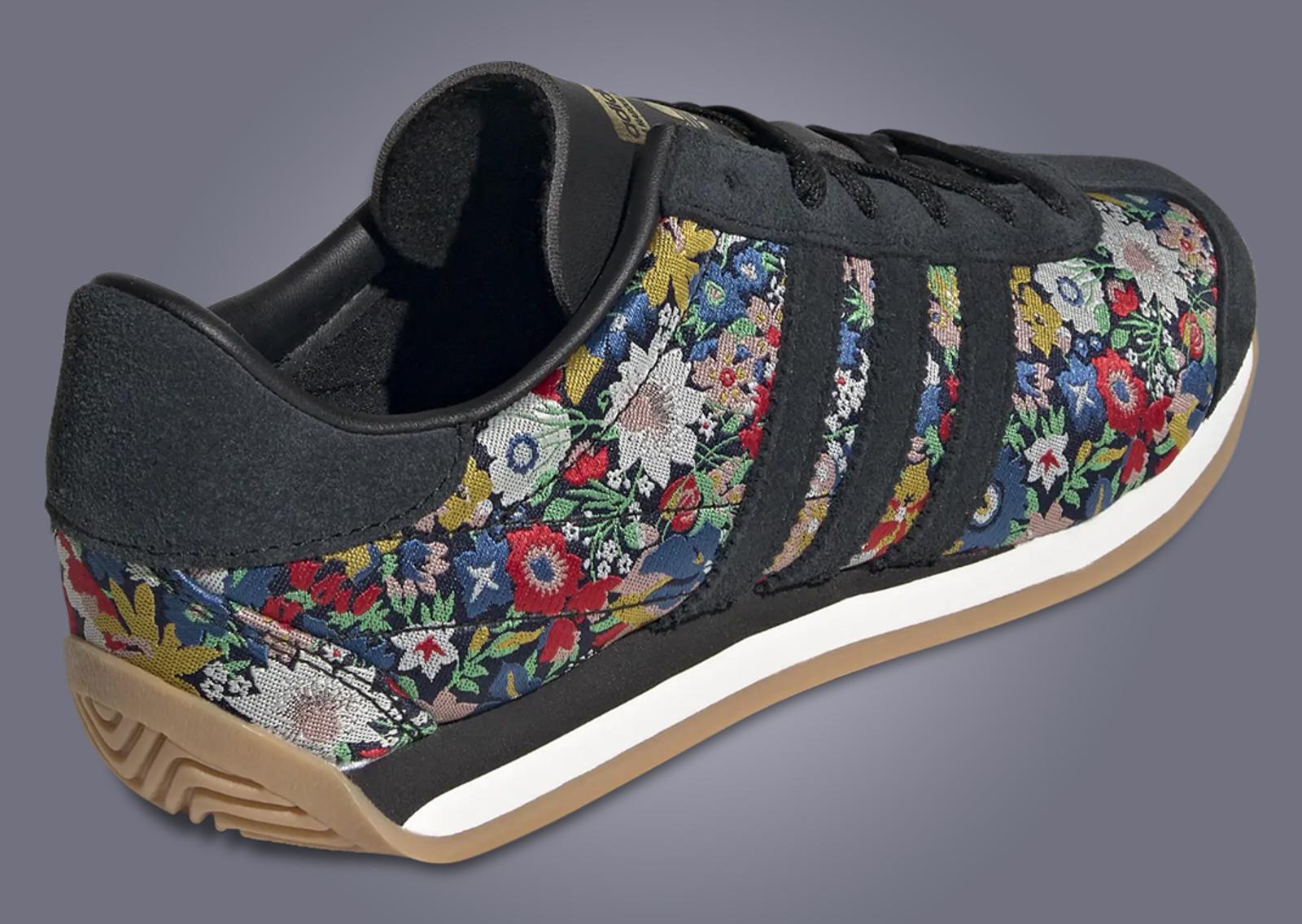 Liberty of London x adidas Country OG (W) Heel Angle