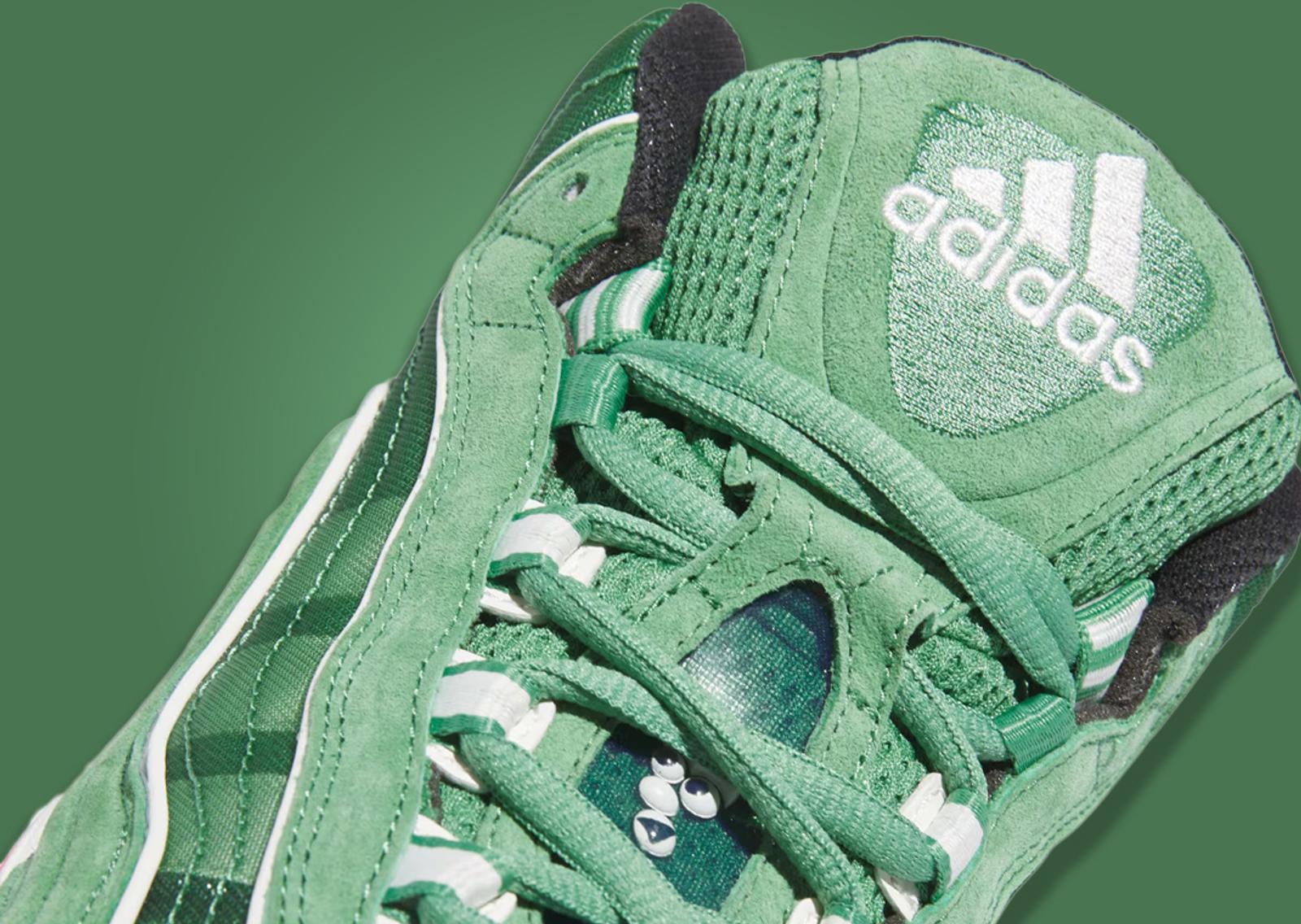 adidas Crazy 98 Green Tongue Detail