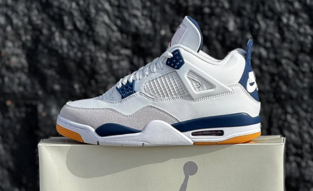 Where to Buy the Nike SB x Air Jordan 4 Summit White Navy