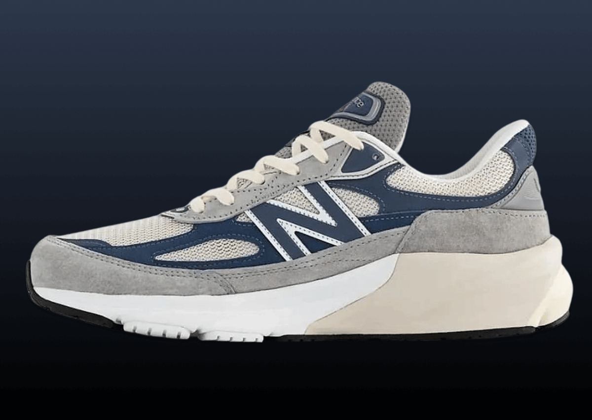 通販限定品 New Balance 990V6 Gray/Navy 28.5 - 靴