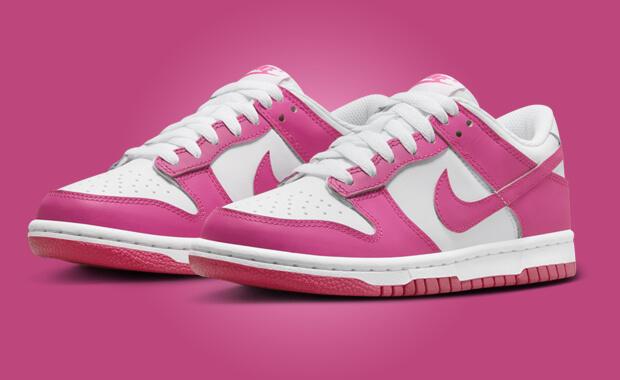 The Kids Exclusive Nike Dunk Low Laser Fuchsia Releases January 2024