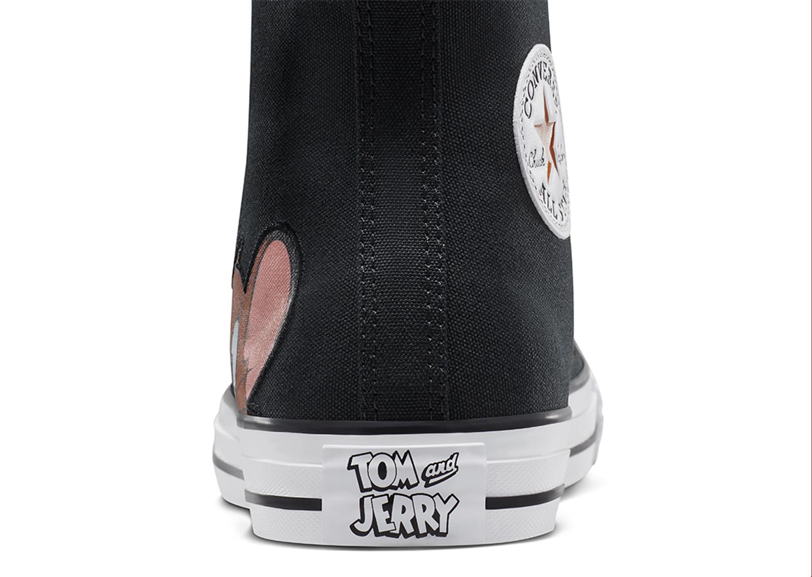 Tom & Jerry x Converse Chuck Taylor Black Heel