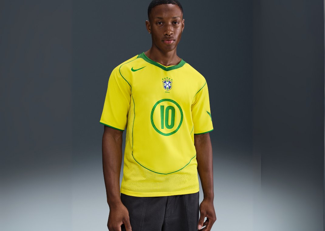 Nike is Retroing the Iconic Brazil 2004 Total 90 Soccer Kit and