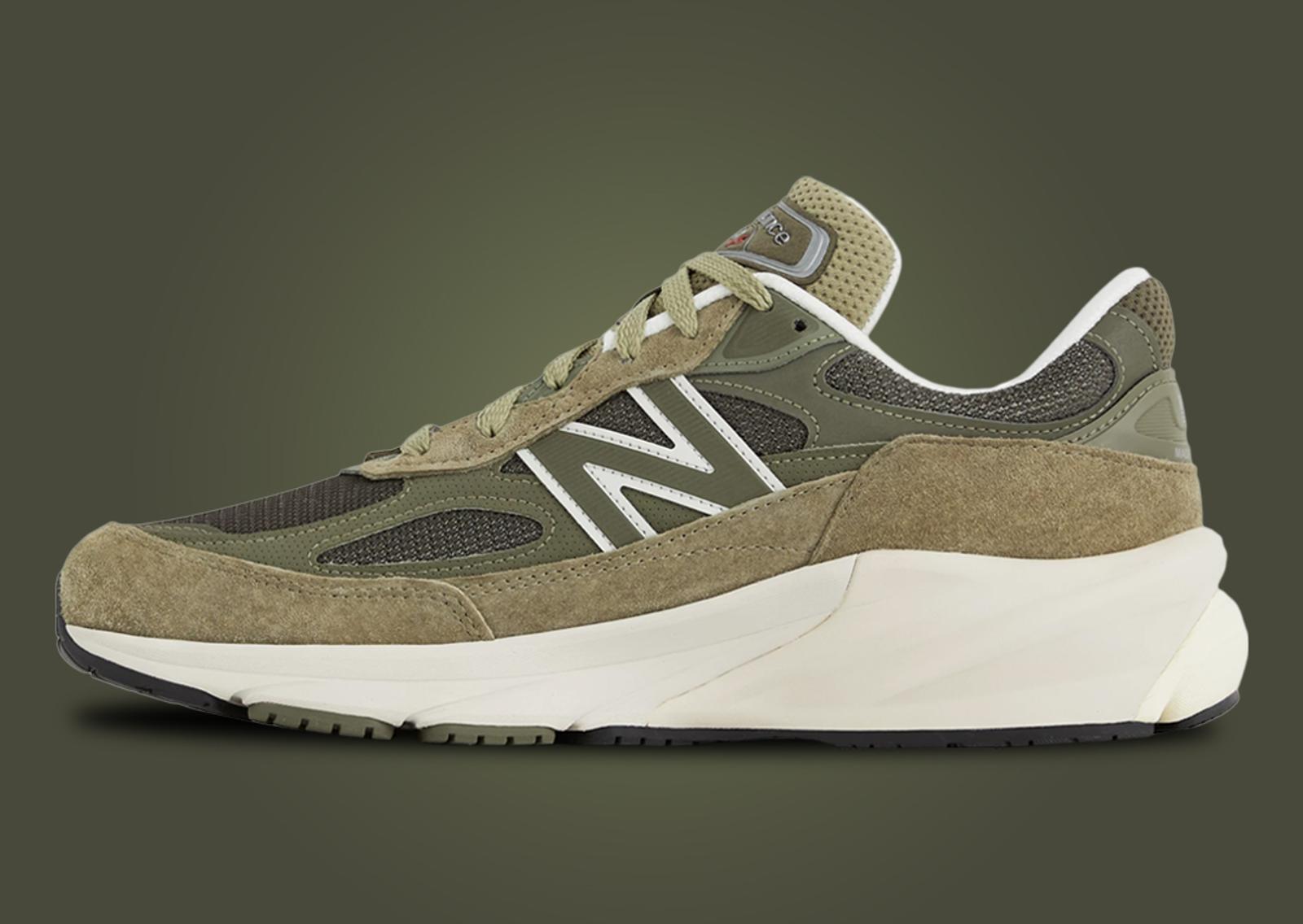 New Balance 990v6 Made in USA True Camo Medial