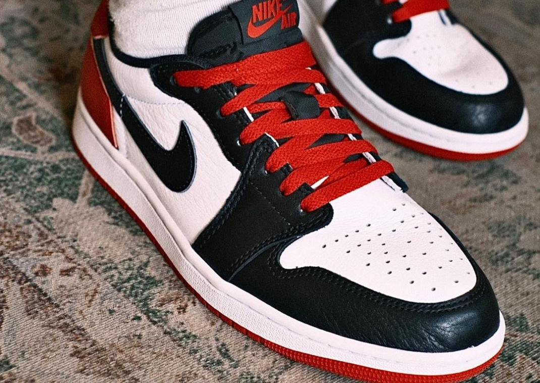 Air Jordan 1 Low OG Black Toe Releases August 4