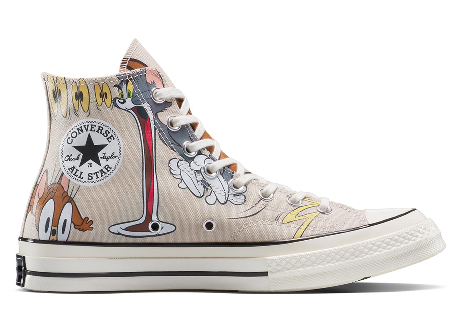 Tom & Jerry x Converse Chuck Taylor Egret Medial