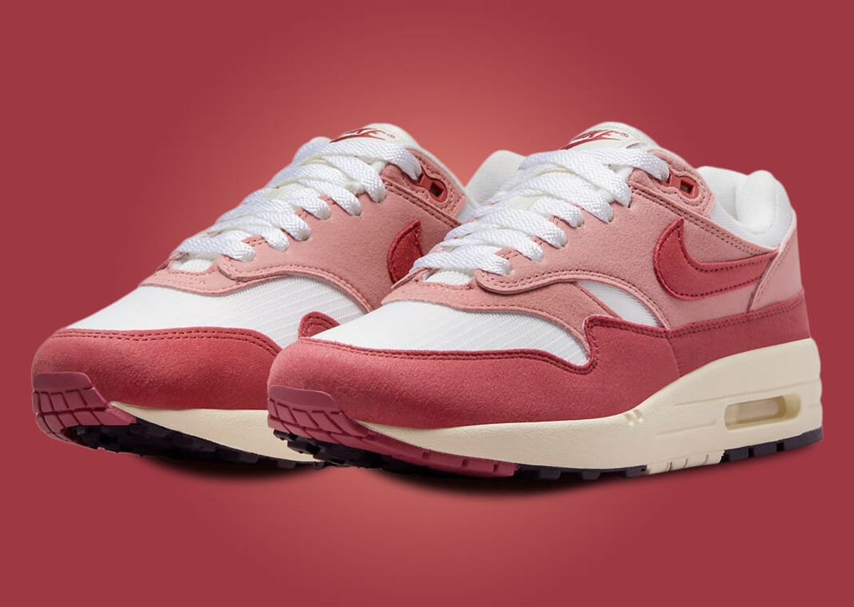 Womens red nike air max Clearance