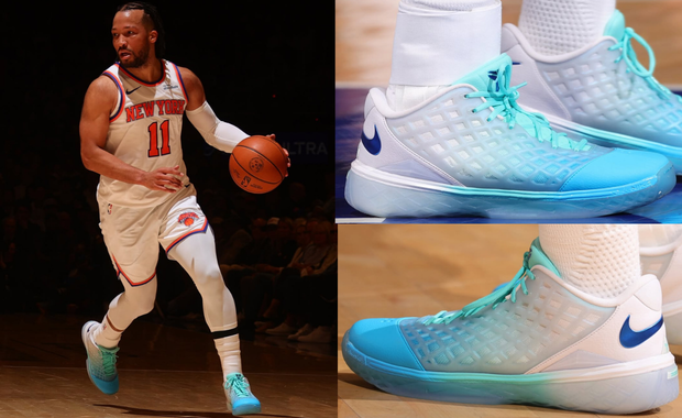 Jalen Brunson Nike Kobe 3 Low Protro Ice PE