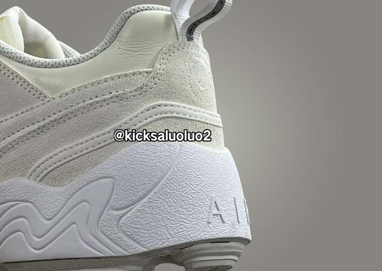 Travis Scott x Nike Shark-A-Don White Heel Detail