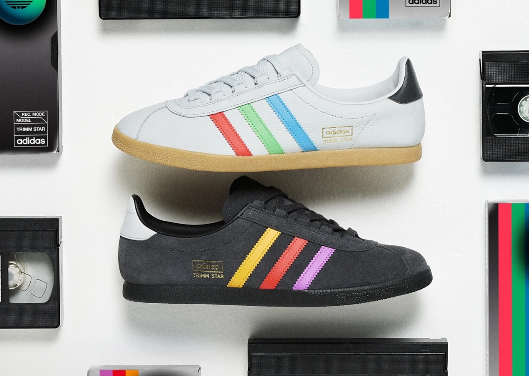 adidas x size? ☆ Trimm Star ‘VHS’ The size? Exclusive adidas Trimm Star VHS Pack Releases