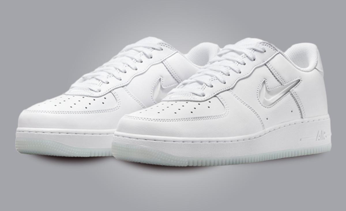 Nike's Air Force 1 Low Jewel Triple White Is Immensely Immaculate