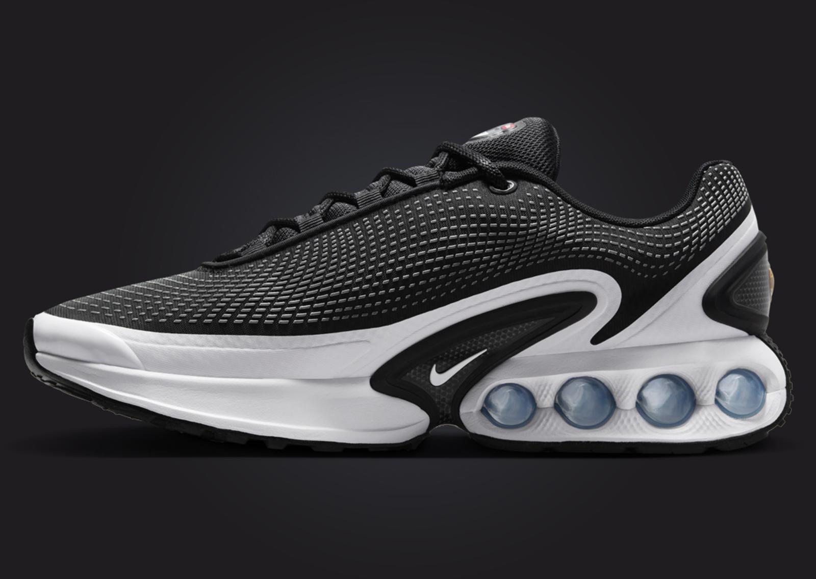 Nike Air Max DN Black White (W) Medial Right