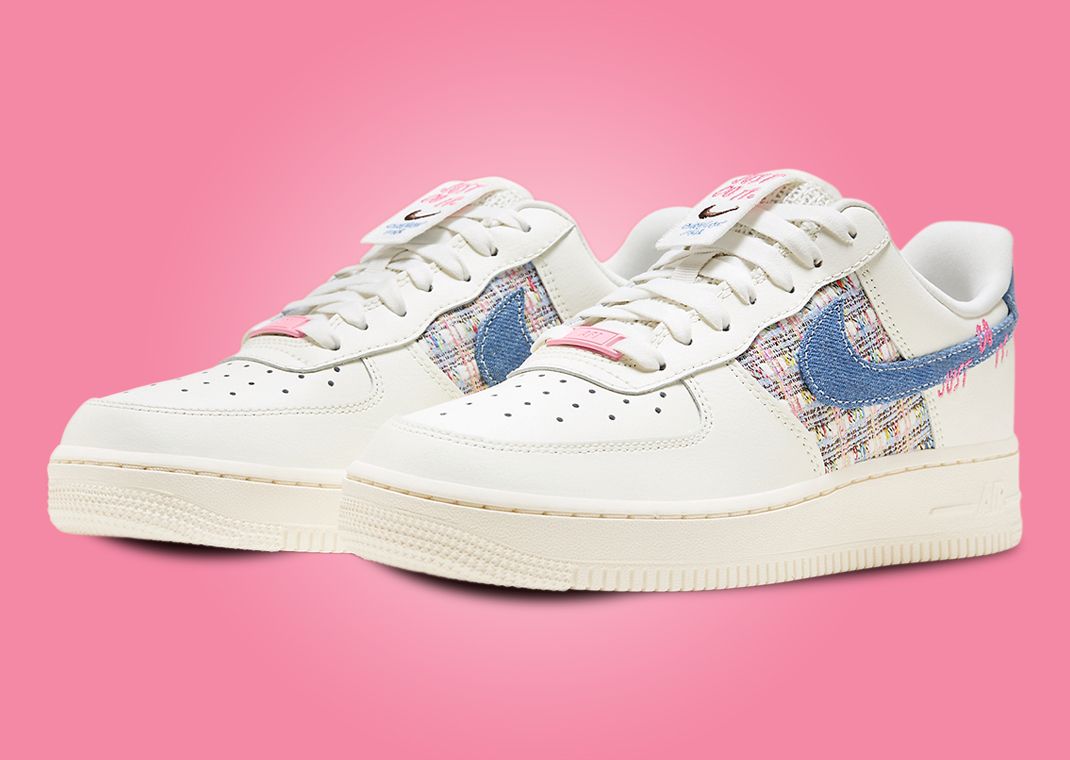 The Nike Air Force 1 Low Denim Boucle Is Exclusive To Women