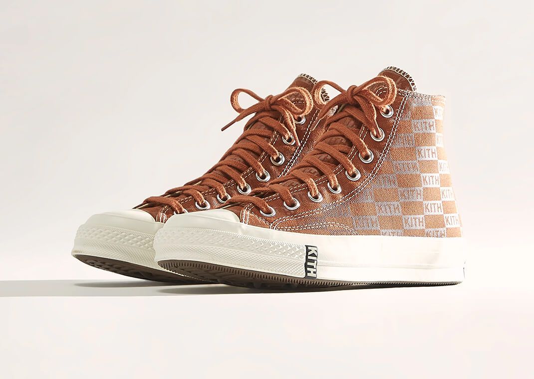 The Kith x Converse Chuck Taylor All-Star 70 Gingerbread Releases