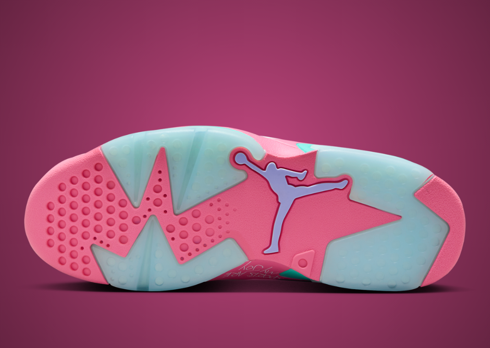 Jillian Beagley x Air Jordan 6 Retro DB Outsole