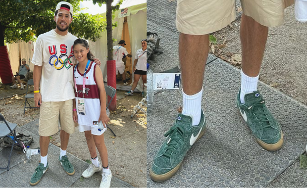 Devin Booker x Nike Blazer Low Team Dark Green