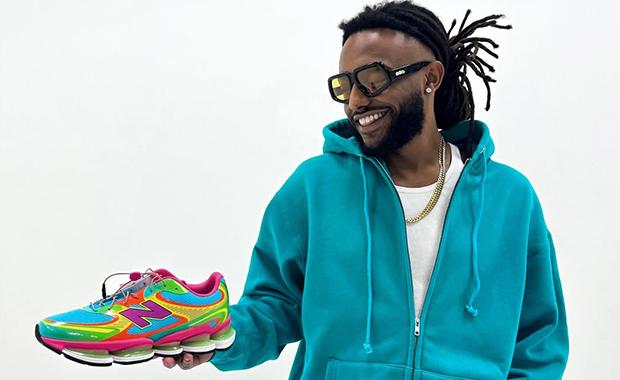 Aminé x New Balance ABZORB 2000 Biblioteca Best Day Ever