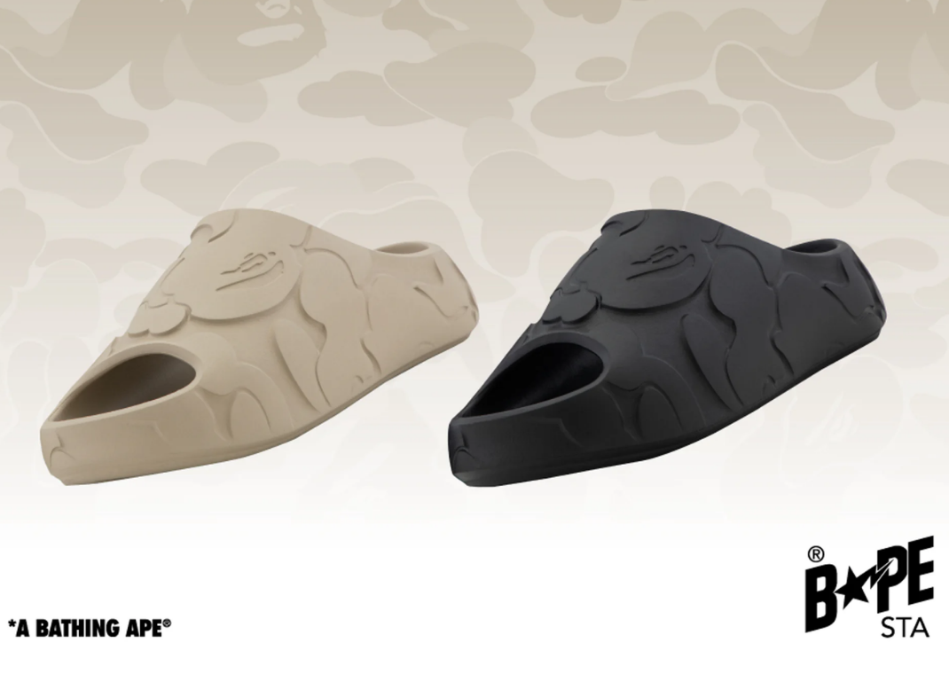 A BATHING APE is Dropping a Duo of Summer Ready BAPE Slides