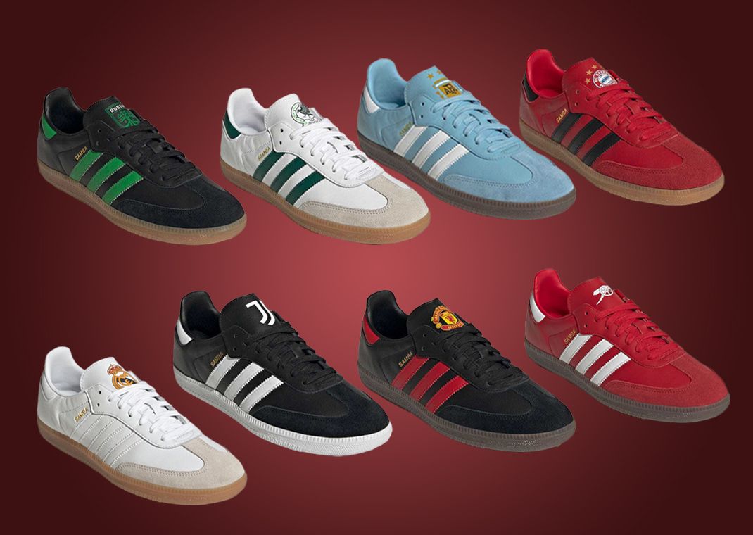 adidas Brings A Variety Of Soccer Teams To Its Samba Silhouette