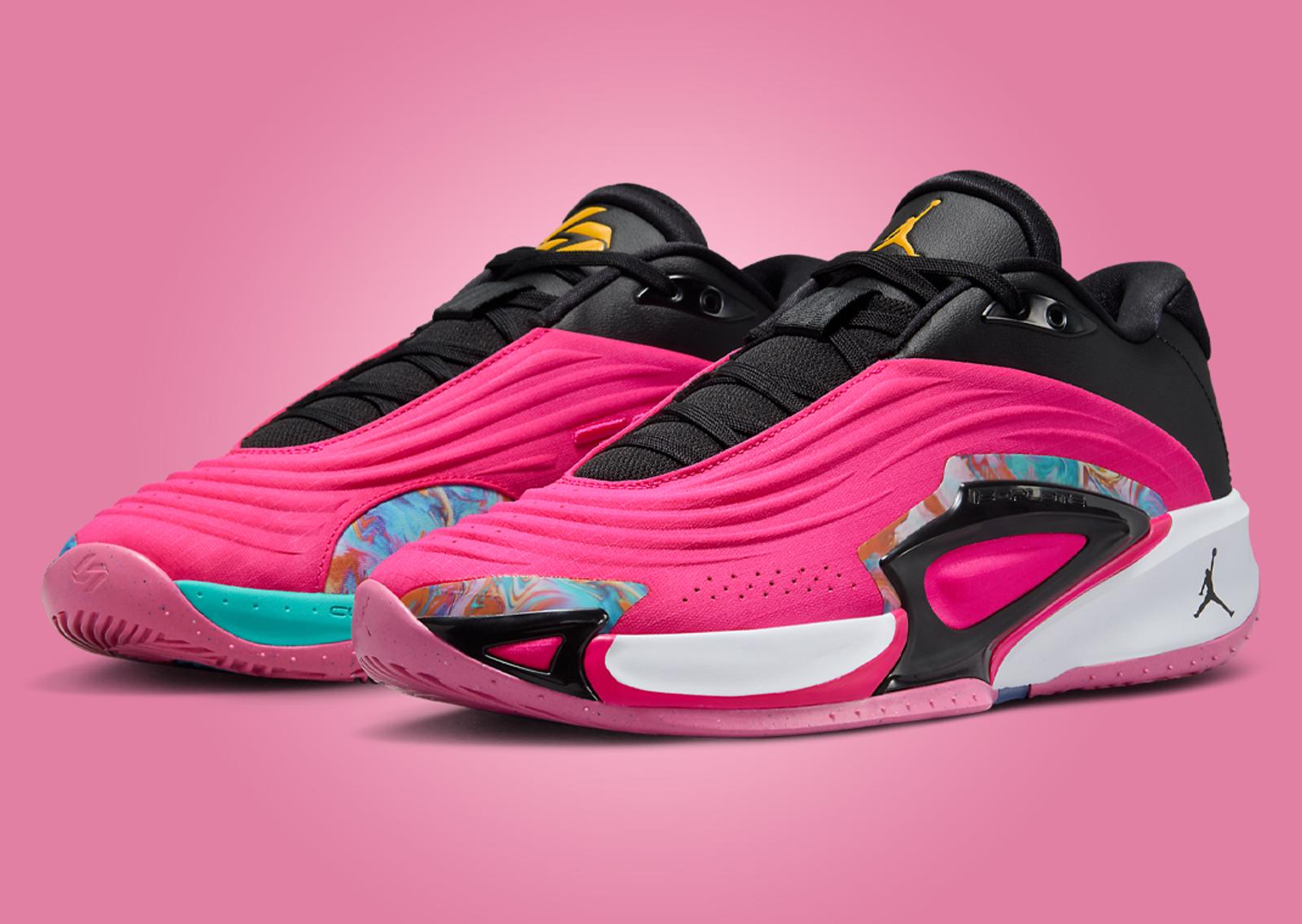 Jordan Luka 3 Imaginarium Pink Prime Angle