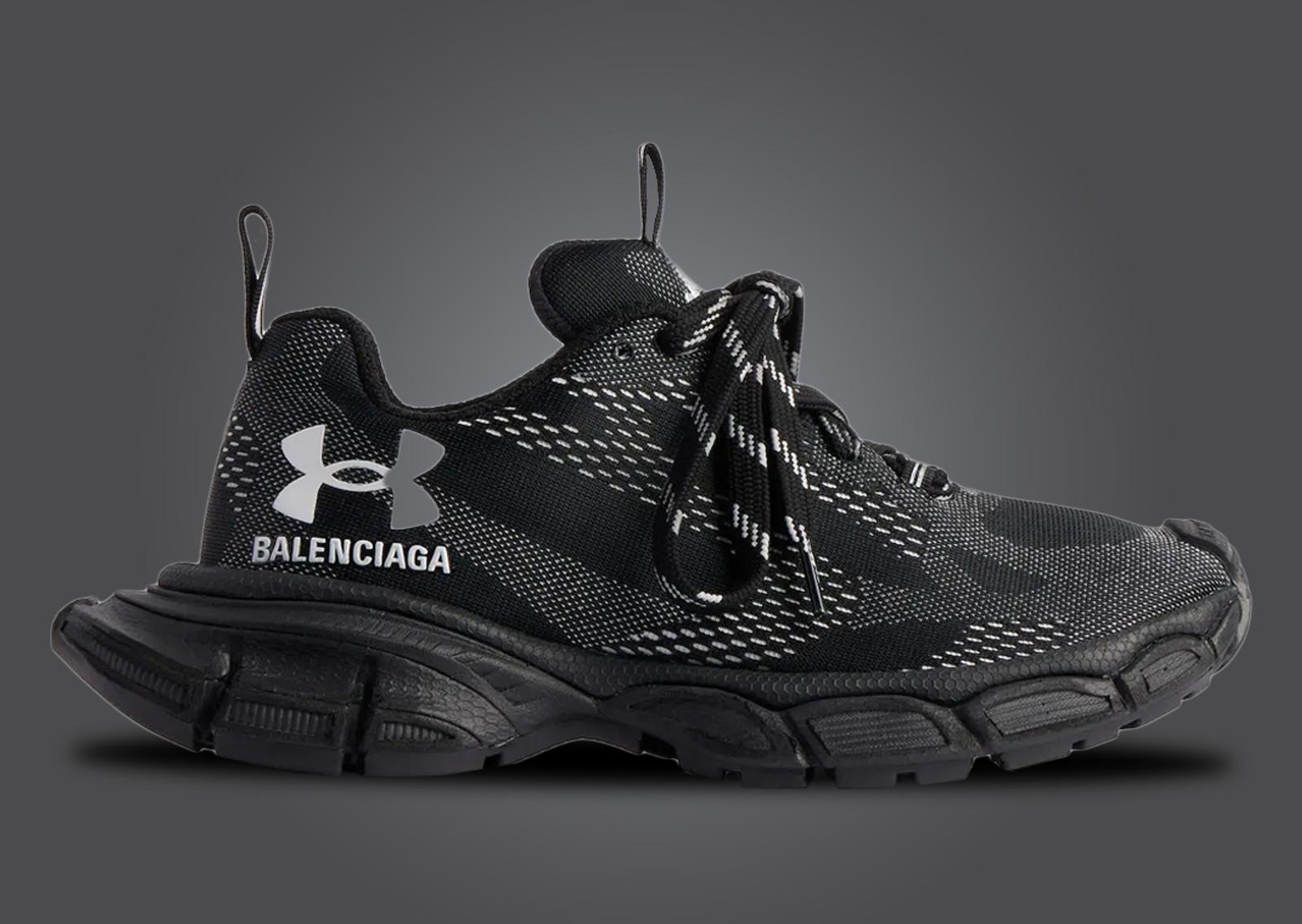 Balenciaga x Under Armour 3XL Knit Black Lateral