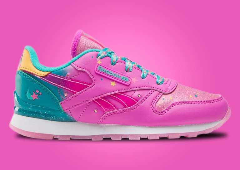 My Little Pony x Reebok Classic Leather Step N Flash Sunny Lateral