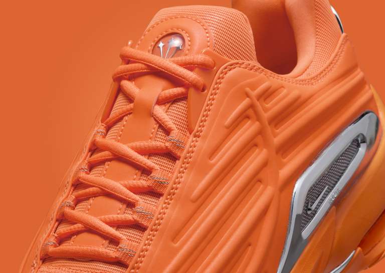 NOCTA x Nike Hot Step 2 Total Orange Midfoot Detail