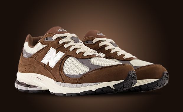 Cream and brown new balances Clearance