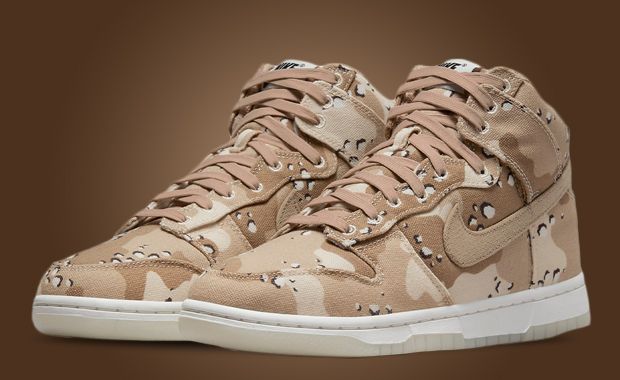 Stay Camouflaged In This Women's Nike Dunk High