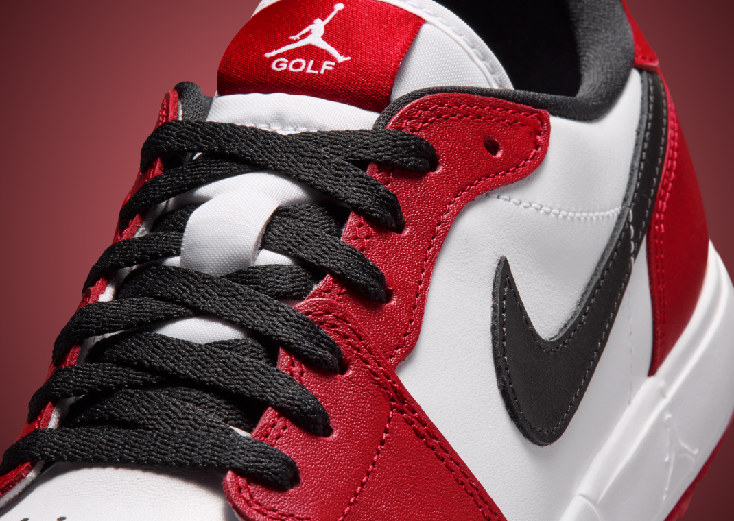 The Air Jordan 1 Low Golf Spike Gets a Chicago Colorway