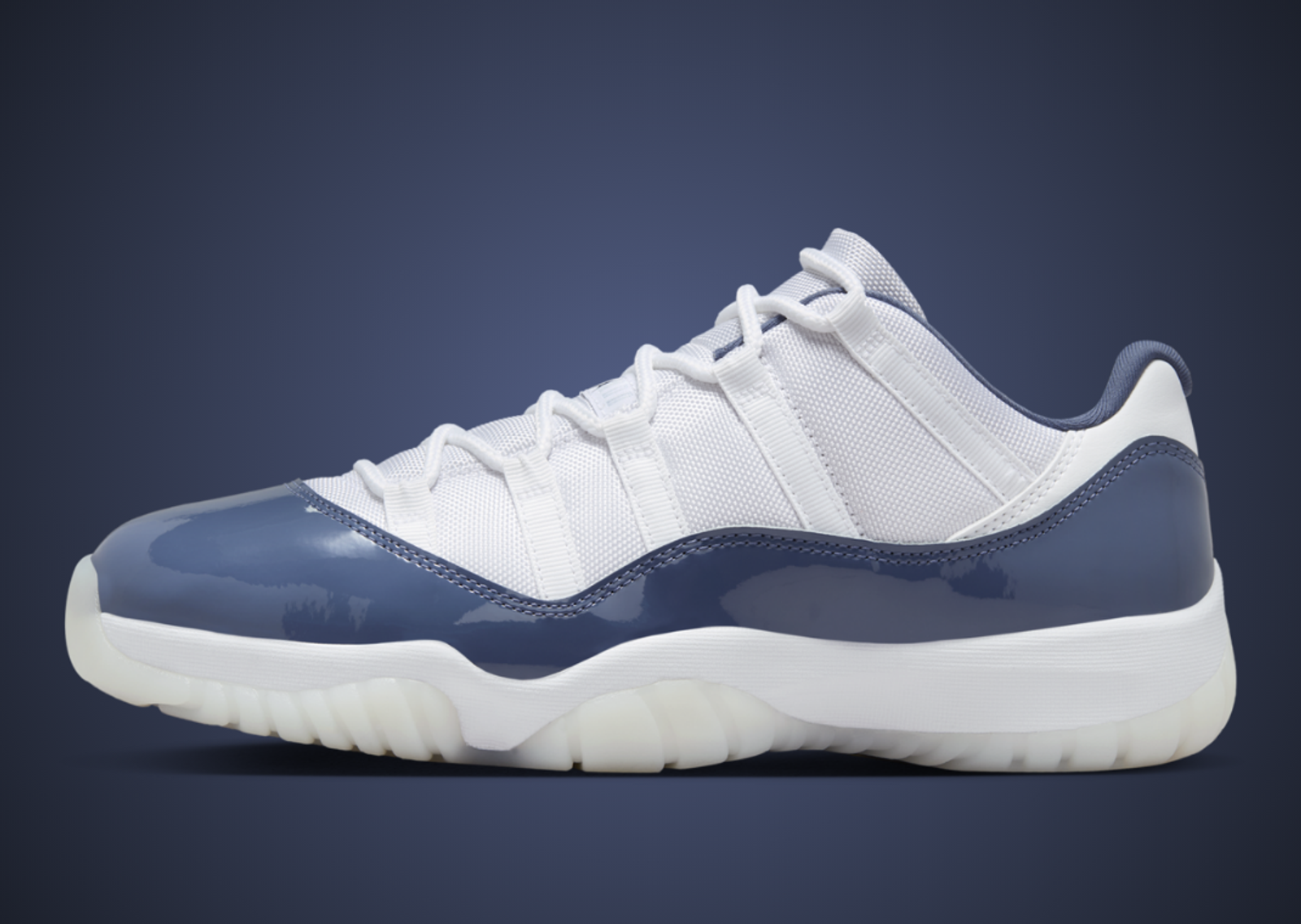 Air Jordan 11 Retro Low Diffused Blue Lateral