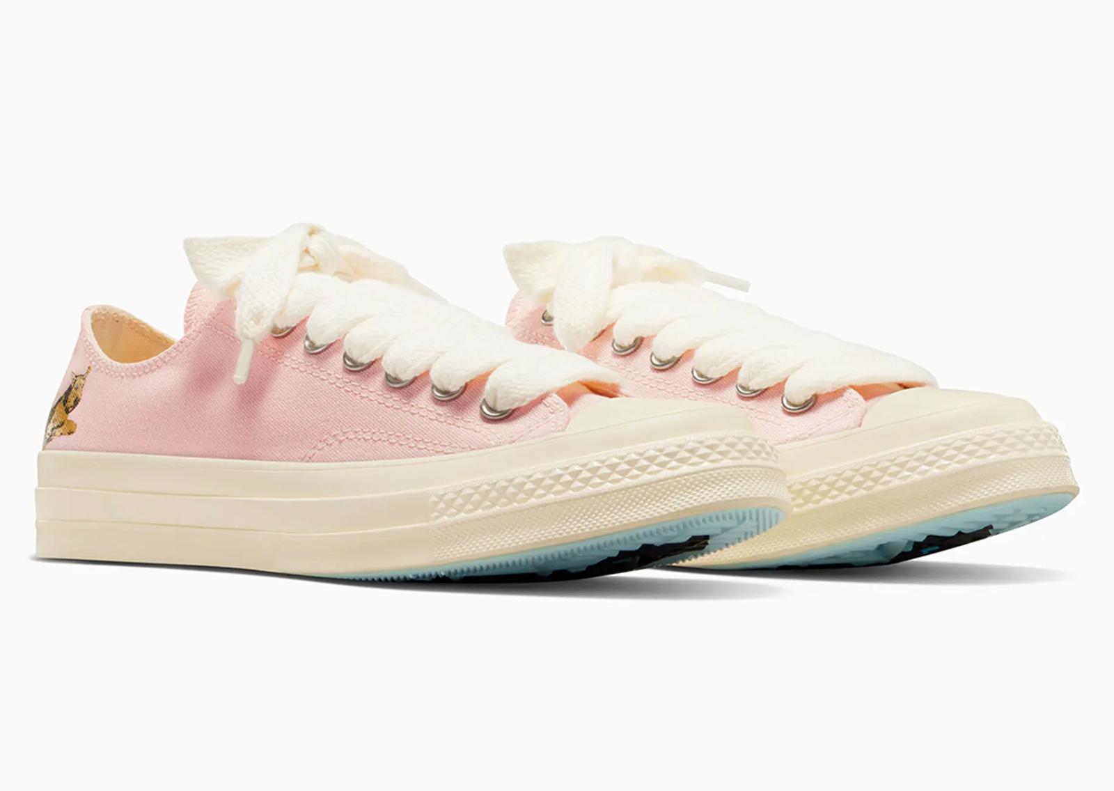 Golf le FLEUR* x Converse Chuck 70 Ox Darryl Rose Quartz Angle