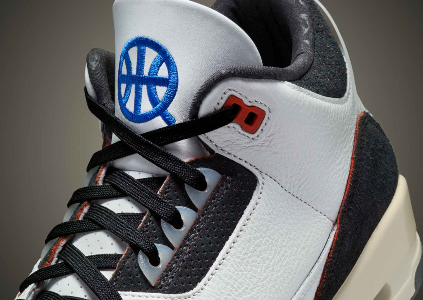 Air Jordan 3 Retro Quai54 (2024) Tongue