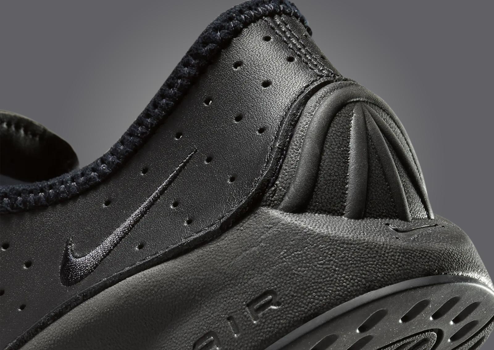 Nike Air Superfly Triple Black (W) Heel Detail