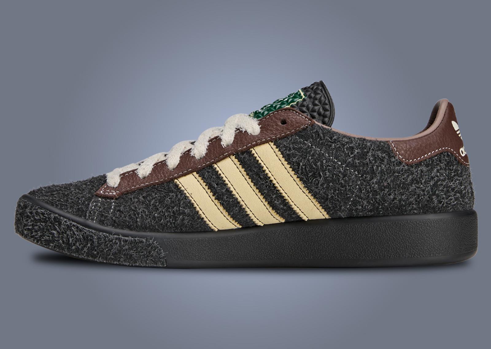 Brain Dead x adidas Forest Hills Core Black Medial