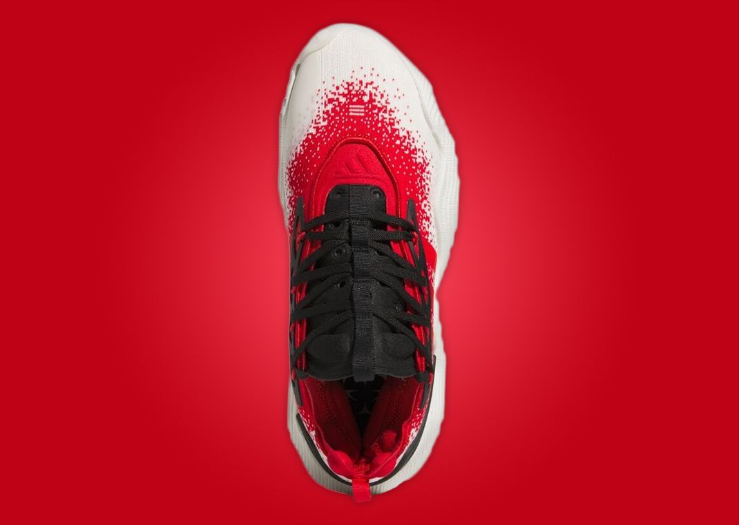 The adidas Trae Young 3 White Red Releases February 2024
