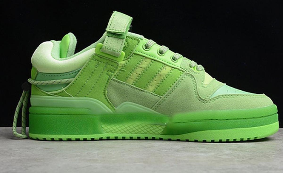 This Bad Bunny x adidas Forum Buckle Low Appears In Green