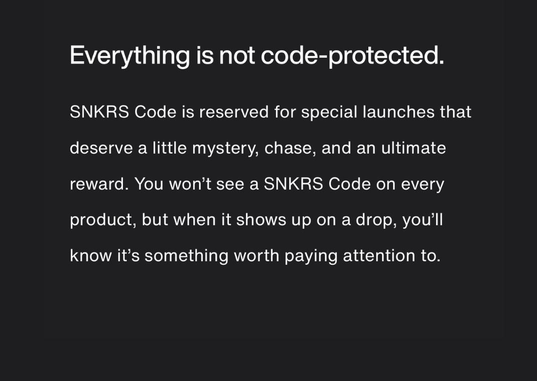 snkrs mystery drop