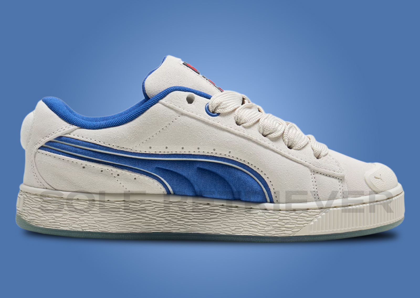 Ghostbusters x Puma Suede XL Stay Puft Medial