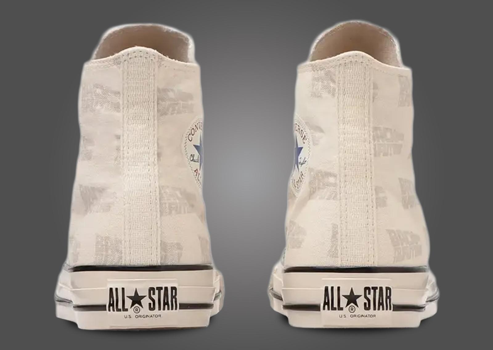 Back To The Future x Converse Chuck Taylor All-Star US Hi Logo White Back